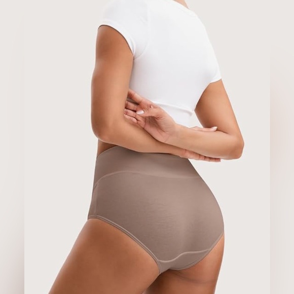 High-Waisted Seamless Panties Set - Picture 3 of 11